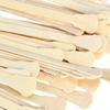 NOLITOY 50pcs Wooden Wax Applicator Sticks for Hair Removal Round Ends Color Spa Home Use Odorless Disposable view 2