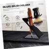 FOMIYES Acrylic Bearded Brush Holder and Razor Stand Portable Design for Safe and Elegant Storage of Shaving Brush and Razor Fit for Models view 3