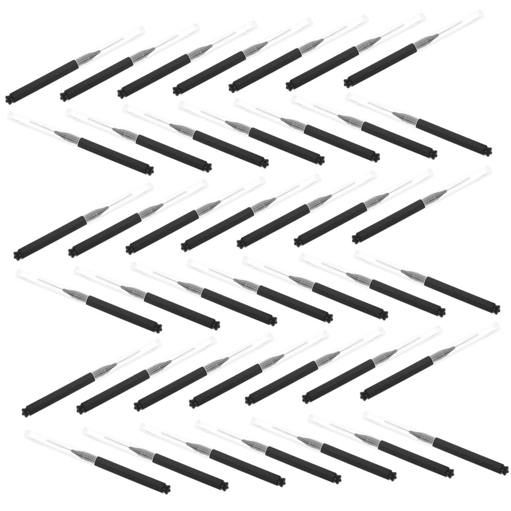FOMIYES 100pcs Micro Brush Brow Brushes Spoolies for Lash Extensions Brow Lamination