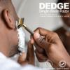 Classic Double Edge Safety Razor(Bronze) and Stand view 4
