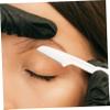 NOLITOY 6pcs Portable Eyebrow Razor Kit for Women Precision Shaving Trimmer for Facial Hair Eyebrow Grooming and Detail Work Design for Safe Storage Random Colors view 3