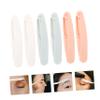NOLITOY 6pcs Portable Eyebrow Razor Kit for Women Precision Shaving Trimmer for Facial Hair Eyebrow Grooming and Detail Work Design for Safe Storage Random Colors view 4