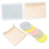 Baluue 5pcs Soft Double-Sided Cleaning Pads Cotton Makeup Remover Pads Drawstring Bag for Easy Storage Random Color view 4