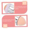 Dual Head Volcanic Stone Oil Absorbing Makeup Sponge Pen Pink view 2