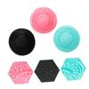 Mikinona 3pcs Makeup Brush Cleaning Pad Silicone Brush Cleaner Mat Reusable Cup view 3