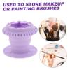 NOLITOY Makeup Brush Cleaning Cup Makeup Brush Cleaner and Holder for Artists and Enthusiasts Versatile Silicone Design Vibrant view 3