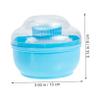 Baluue Body Powder Puff Box Set Household Infant Newborn Cornstarch Talcum Powder Storage view 3