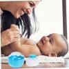 Baluue Body Powder Puff Box Set Household Infant Newborn Cornstarch Talcum Powder Storage view 4