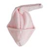 Baluue Coral Hair Drying Towel Absorbent Quick-Dry Cap for Thick Curly Hair Lightweight and Portable Water Absorption Towel for Home Travel Use view 1