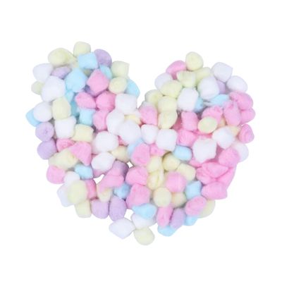 FOMIYES 1bag Cotton Balls for Absorbent Makeup Cotton Balls Resealable Bag for Beauty Salons and Home Use Gentle Skin Types