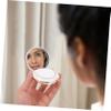 minkissy 2pcs Compact Case Foundation Full Coverage Mirror Portable Powder Container Cushion Puff Box view 3