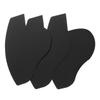 Healeved 3pcs Card Men Beard Shaping Tool Beard Sculpting Tool Facial Hairline Design Card for Men Barber Beard Shaper Beads for Hair Hairline Enhancing Card Black Pvc view 1