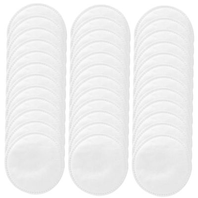 Baluue 100pcs Round Face Pads Daily Use Makeup Remover Pads Thick and Soft Non-Woven Cotton for Gentle Cleansing for All Skin Types Moisturizing and Exfoliating Effect