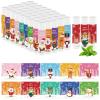 50 PCS Christmas Lip Balms Bulk Gift Christmas Stocking Stuffers Favors Lip Moisturizer Christmas Holidays Party Gift for Girls Kids Women Men view 1