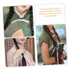 IWOWHERO Long Braided Ponytail Extension Heat-resistant Synthetic Hair Ponytail Hair Extensions for Women view 2