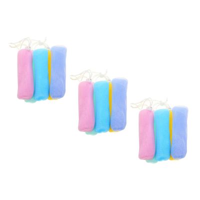 Baluue 15pcs Foaming Soap Machine Soap Sack for Bar -Boosting Fun Random Color