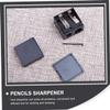 FRCOLOR 6pcs Dual Makeup Pencil Sharpeners for Eyebrow Eyeliner Lip Pencils Lightweight Compact Easy to Use with Lid for Less Mess Essential Makeup Tool for Travel and Daily Use view 2