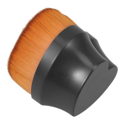 Didiseaon Heart Shaped Foundation Brush for Makeup Application Small Flat Top Concealer Brush for Even Coverage Lightweight and Comfortable Blending Tool for Travel and Daily Use