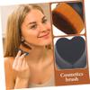 Didiseaon Heart Shaped Foundation Brush for Makeup Application Small Flat Top Concealer Brush for Even Coverage Lightweight and Comfortable Blending Tool for Travel and Daily Use view 3