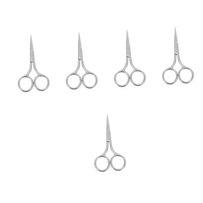 Didiseaon 5pcs Multi-function Eyebrow and Nose Hair Scissors Portable Grooming Tool for Precise Trimming and Shaping for Home Travel Use