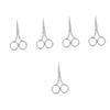 Didiseaon 5pcs Multi-function Eyebrow and Nose Hair Scissors Portable Grooming Tool for Precise Trimming and Shaping for Home Travel Use view 1