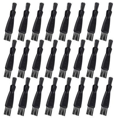 24PCS Men's Electric Shavers Cleaning Brush Double-Sided Shavers Brush Hair Brush Cleaner Tool Tiny Multi-Function Beard Brush Kit