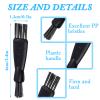 24PCS Men's Electric Shavers Cleaning Brush Double-Sided Shavers Brush Hair Brush Cleaner Tool Tiny Multi-Function Beard Brush Kit view 2