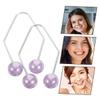 FOMIYES 2pairs Dimple Maker for Cheeks Reusable Face Exerciser for Natural Dimples Lightweight Facial Trainer for Beautiful Smile for Daily Use view 3