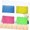 MERRYHAPY 4pcs Exfoliating Nylon Bath Towels Rubbing Scrubber Wash Cloths in Yellow Green Blue Pink for Dead Skin Removal and Smooth Skin view 2