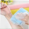 MERRYHAPY 4pcs Exfoliating Nylon Bath Towels Rubbing Scrubber Wash Cloths in Yellow Green Blue Pink for Dead Skin Removal and Smooth Skin view 3