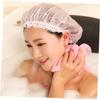 MERRYHAPY 4pcs Exfoliating Nylon Bath Towels Rubbing Scrubber Wash Cloths in Yellow Green Blue Pink for Dead Skin Removal and Smooth Skin view 4