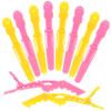 Didiseaon 10pcs Colorful Alligator Hair Clips for Hair Styling and Sectioning Lightweight and Sturdy Hairdressing Tools for Salon and Home Use Random Color view 1