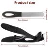 50Set Nail Clippers for Seniors with File Wide Jaw Fingernail Clippers Set Ergonomic Angled Head Toenail Clippers for Thick Nail Men Women Pregnant (50set) view 3