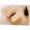 Didiseaon 5pcs Wood Cleaning Brush Pig Mane Hand Washing Brush for Nail and Home Use Type High-Polished Lotus Wood for Exfoliating Dry Skin and Scrubbing Dirt view 2