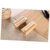 Didiseaon 5pcs Wood Cleaning Brush Pig Mane Hand Washing Brush for Nail and Home Use Type High-Polished Lotus Wood for Exfoliating Dry Skin and Scrubbing Dirt view 4