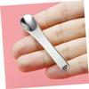 Didiseaon 5pcs Mini Cosmetic Skincare Spatulas Makeup Spoons Beauty Scoops for Creams and Masks view 2