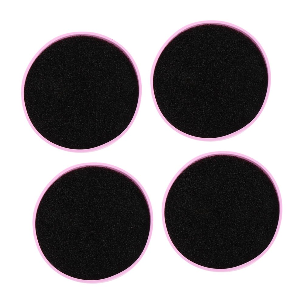 Didiseaon Travel-sized Makeup Brush Cleaner Makeup Brush Wash Sponge for Face 4pcs Cleaning Box Gentle Pad