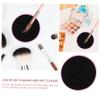 Didiseaon Travel-sized Makeup Brush Cleaner Makeup Brush Wash Sponge for Face 4pcs Cleaning Box Gentle Pad view 4
