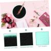 Didiseaon 4pcs Makeup Brush Cleaner Sponge Pad Efficient Eye Shadow Brush Cleaning Tool Soft and Lightweight Design for Powder Removal Green view 2