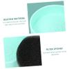 Didiseaon 4pcs Makeup Brush Cleaner Sponge Pad Efficient Eye Shadow Brush Cleaning Tool Soft and Lightweight Design for Powder Removal Green view 3