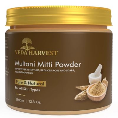 100% Natural Multani Mitti Powder For Exfoliating, Soothing, Nourishing, Smoothening Face, Skin And Hair Fuller's Earth, Bentonite Clay