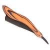 minkissy 3pcs Stainless Steel Folding Razor for Men Portable Travel Razor Wooden Handle for Shaving and Trimming view 3