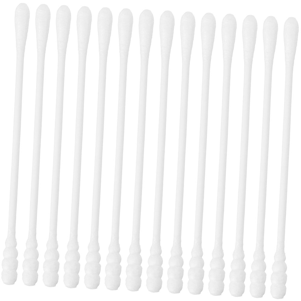 MERRYHAPY 400pcs Swabs Double Headed Applicators for Ear Cleaning Makeup and Soft Cotton Buds for Newborns