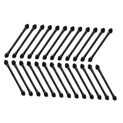 Didiseaon 25pcs Double-end Eye Shadow Sticks Dual Sides Eyeshadow Applicators Soft Sponge for Versatile Eye Makeup to Use for Beginners and Makeup Enthusiasts