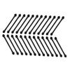 Didiseaon 25pcs Double-end Eye Shadow Sticks Dual Sides Eyeshadow Applicators Soft Sponge for Versatile Eye Makeup to Use for Beginners and Makeup Enthusiasts view 1