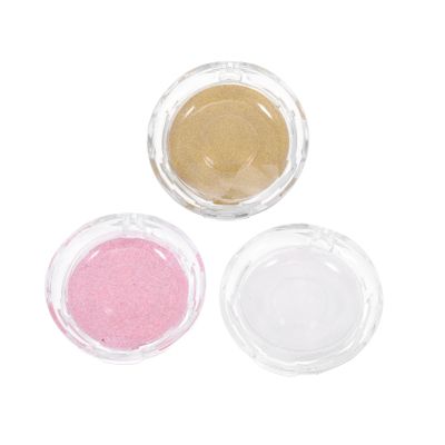 Didiseaon False Eyelash Storage Boxes 3 Pack Lash Case Glitter Bottom Portable Lash Organizer for Women for Travel