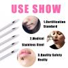 Prgislew Ear Nose Piercing Needles - 50Pcs Mixed Piercing Needles 14G and 16G Hollow Needles for Piercing Ear Nose Navel Nipple Lip Piercing Kits Piercing Tools Piercing Supplies view 3