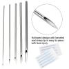 Prgislew Ear Nose Piercing Needles - 50Pcs Mixed Piercing Needles 14G and 16G Hollow Needles for Piercing Ear Nose Navel Nipple Lip Piercing Kits Piercing Tools Piercing Supplies view 4
