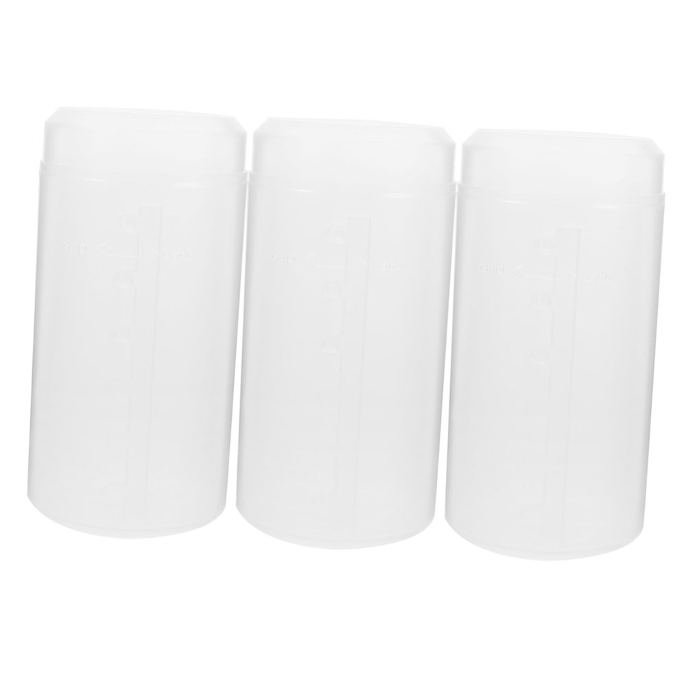 ABOOFAN 3pcs Retractable Makeup Brush Holders Adjustable Brush Organizers Travel Containers for Women Dustproof Plastic Makeup Storage Cover for Vanity Use