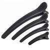 Baluue 12pcs Quality Plastic Hairpin Edge Clip Hair Clips for Girls Women Elastic Hair for Curly view 1